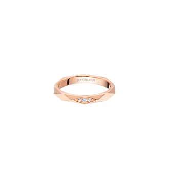 First product packshot Обручальное кольцо Facette из розового золота