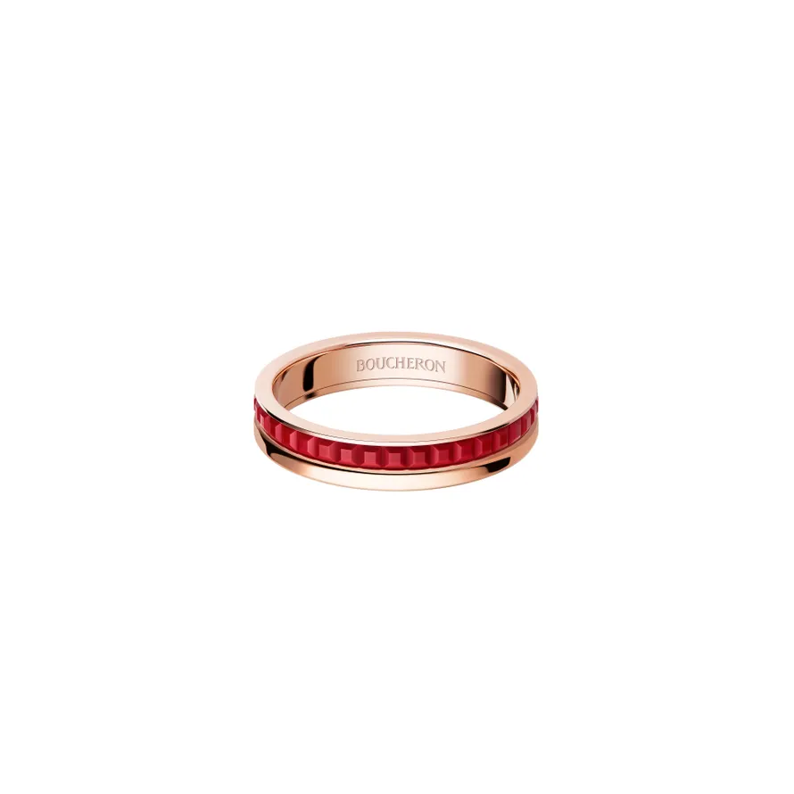 First product packshot Quatre Red Edition Mini ring
