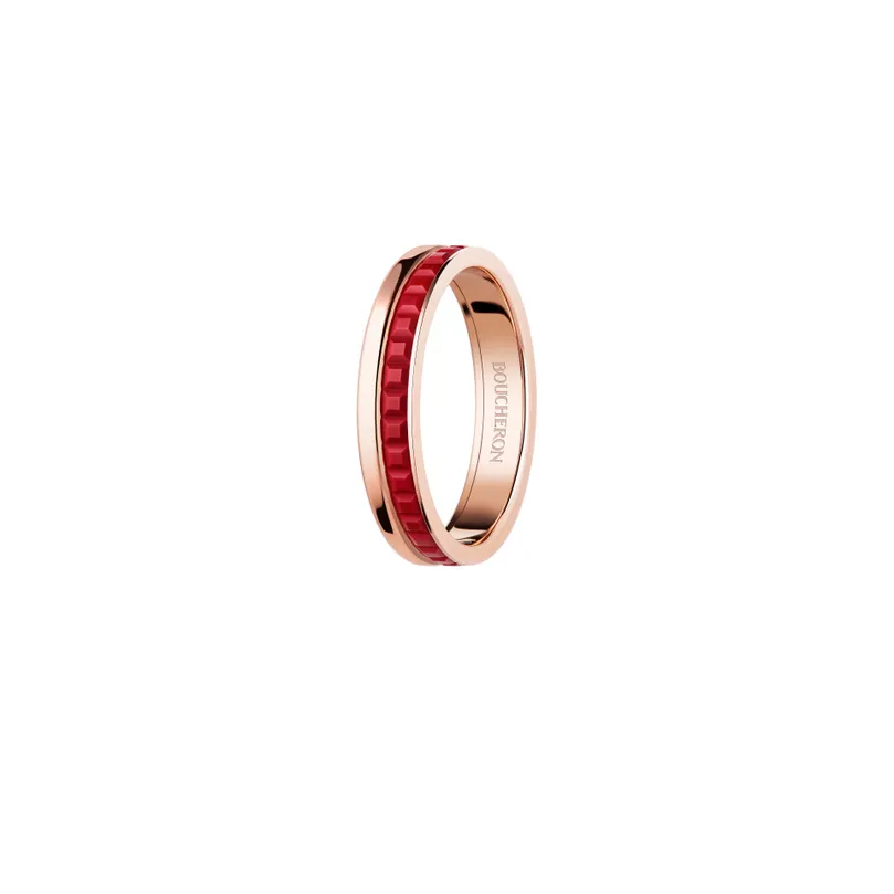 Second product packshot​ Quatre Red Edition Ring