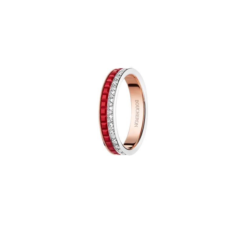 Second product packshot​ Quatre Red Edition Ring
