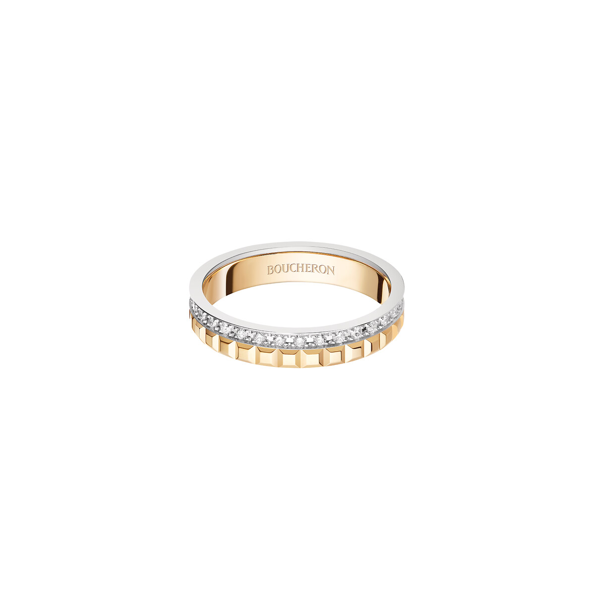 Обручальное кольцо Quatre Radiant Edition Clou de Paris