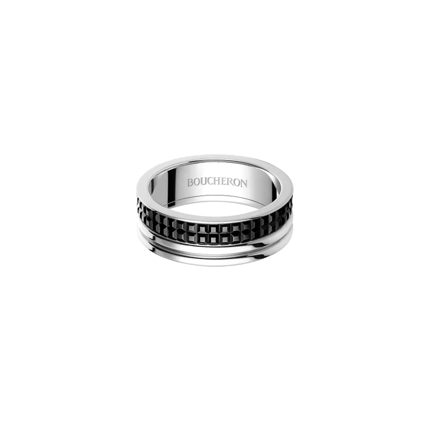 First product packshot Обручальное кольцо Quatre Black Edition, большая модель