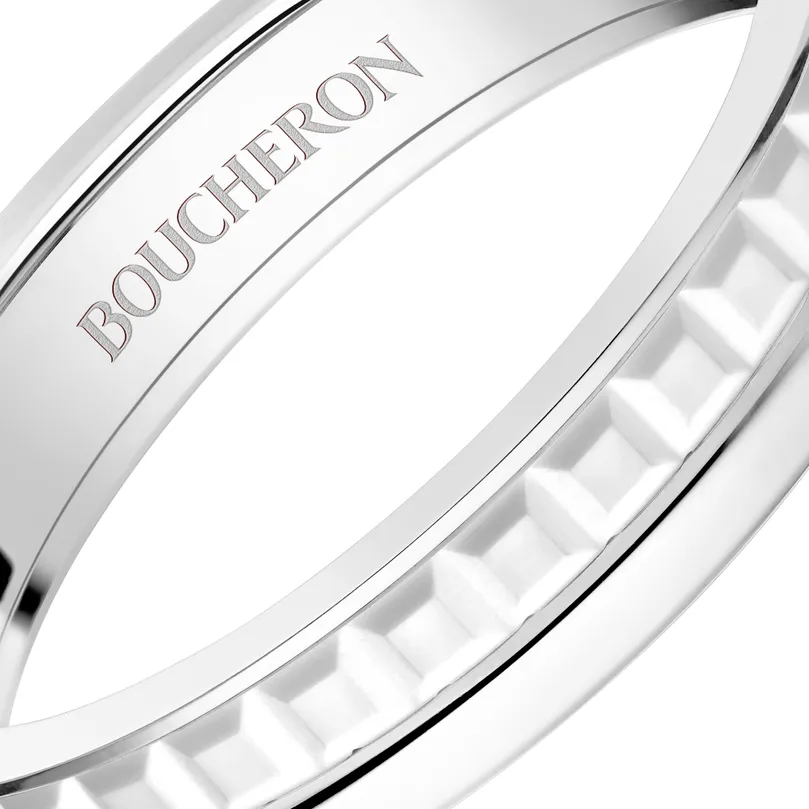 Worn look Обручальное кольцо Quatre Double White Edition