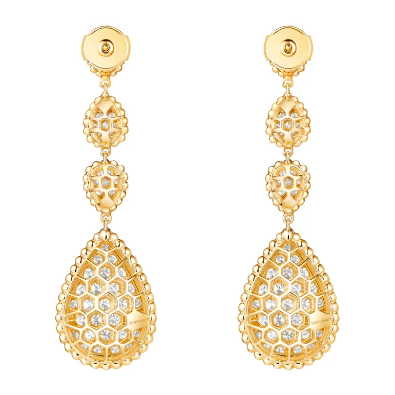 Serpent boheme pendant earrings xs and l motifs yellow gold | Jewelry ...