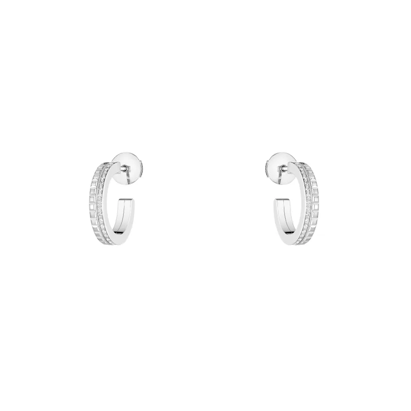 First product packshot Quatre Radiant Edition Hoop Earrings
