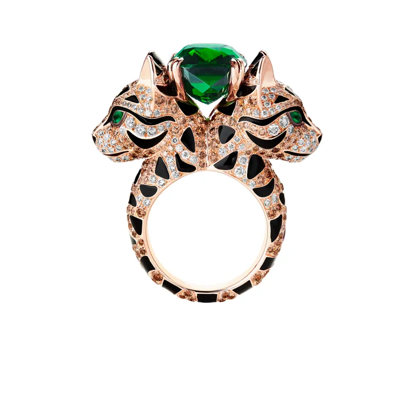 Second product packshot​ Fuzzy, the Leopard Cat Ring
