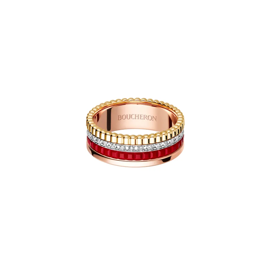 First product packshot Bague Quatre Red Edition small