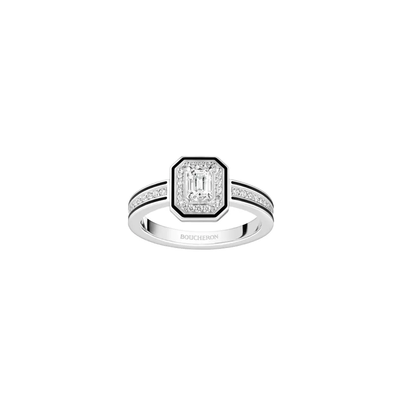 女性に人気の婚約指輪はBOUCHERONのvendôme liseré ヴァンドーム リズレ ソリテール リング