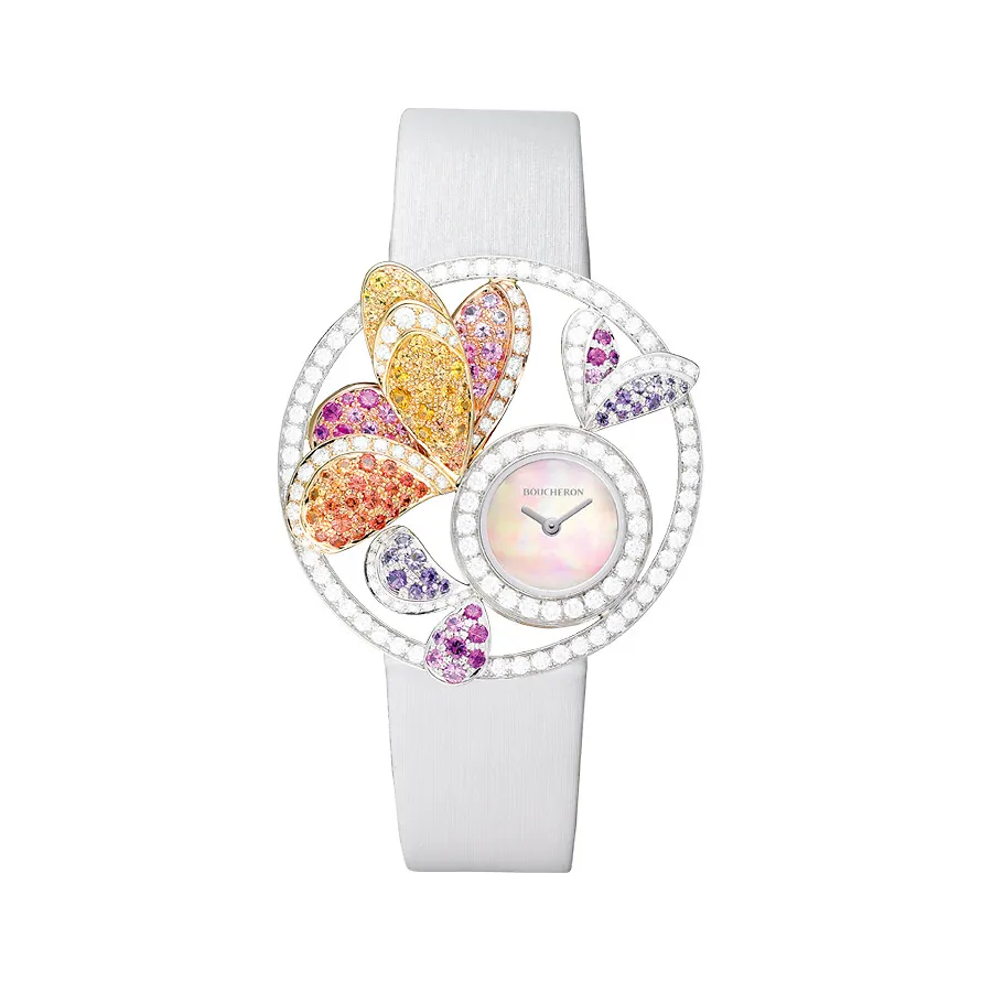 First product packshot Ajourée Bouquet d'Ailes Jewelry watch